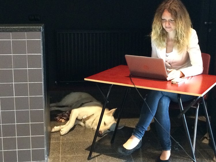 Een improvisatietalent dat de moed er tijdens corona inhield